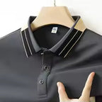 Camiseta polo para hombre tejido técnico transpirable estilo casual - Carlos