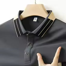 Camiseta polo para hombre tejido técnico transpirable estilo casual - Carlos