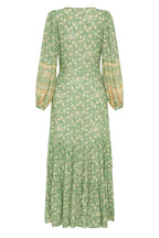 Elvira Splice - Maxi vestido estampado con botones