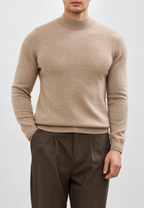 Jersey de punto fino con cuello alto - Émeric