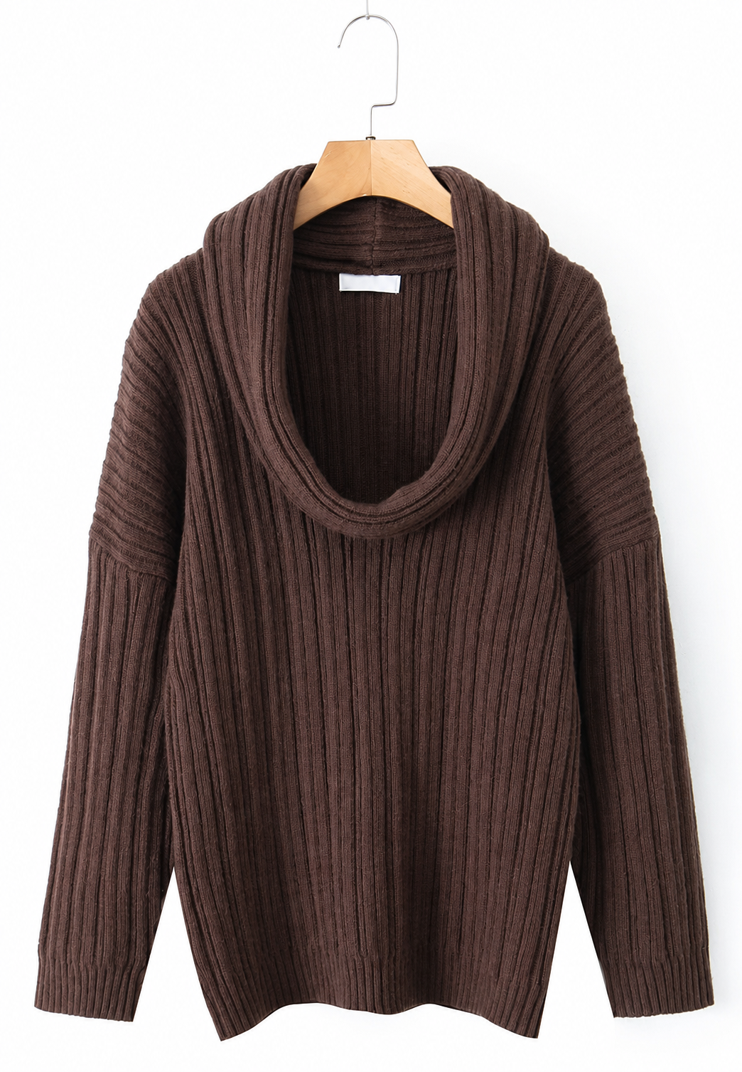 Jersey mujer escote asimétrico hombro descubierto - Séverine