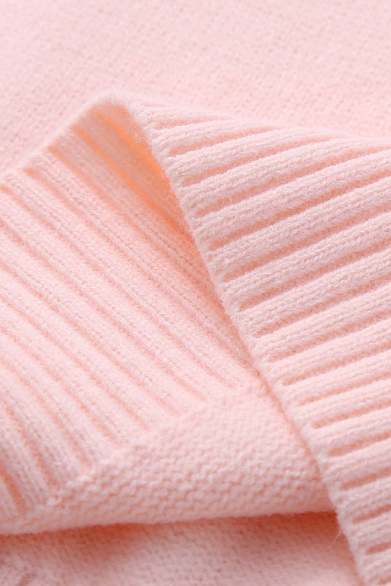 Jersey mujer holgado punto liso cuello redondo - Rieke