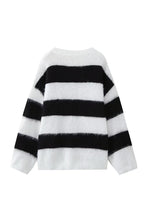 Jersey oversize mujer cuello redondo hombros caídos - Hanna