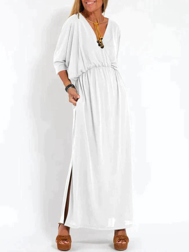 Janina - Vestido casual con abertura