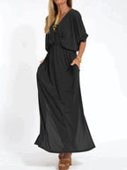 Janina - Vestido casual con abertura