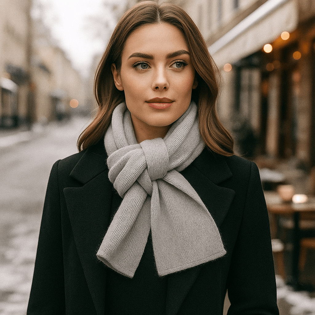 Kashmirneulehuivi Unisex – Talven Lämpö & Eleganssi - EmiyoSuomi - Huivit