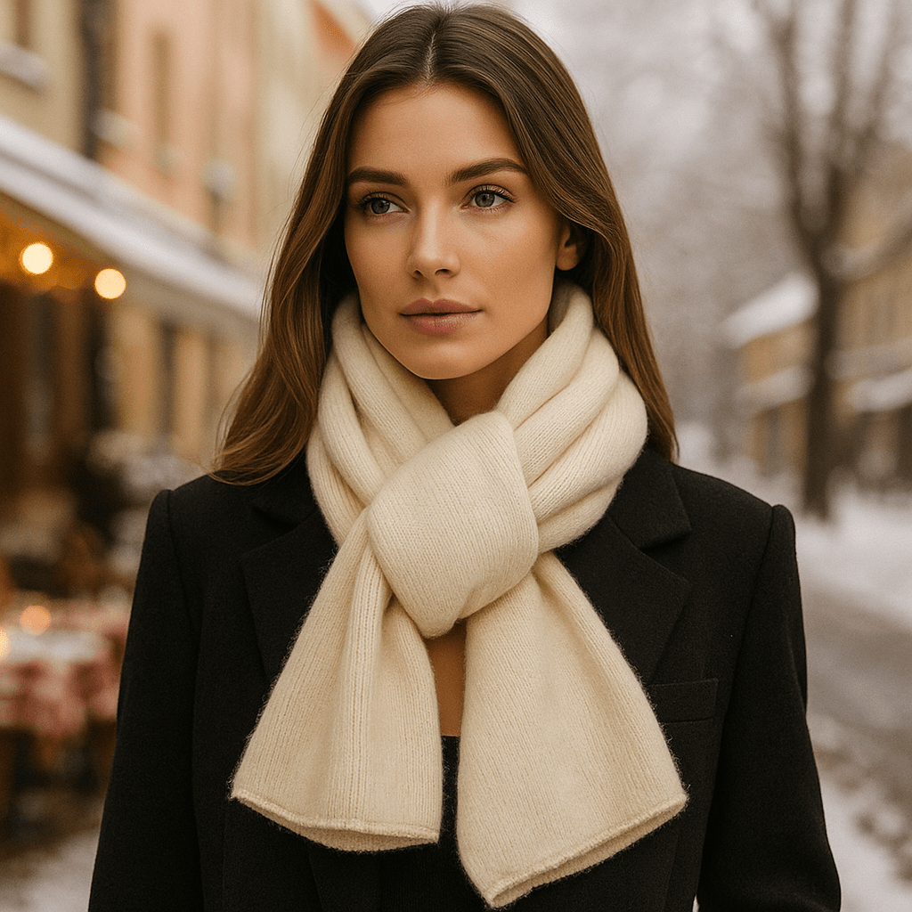 Kashmirneulehuivi Unisex – Talven Lämpö & Eleganssi - EmiyoSuomi - Huivit