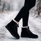 Botas invernales con acabado aterciopelado - Alvine