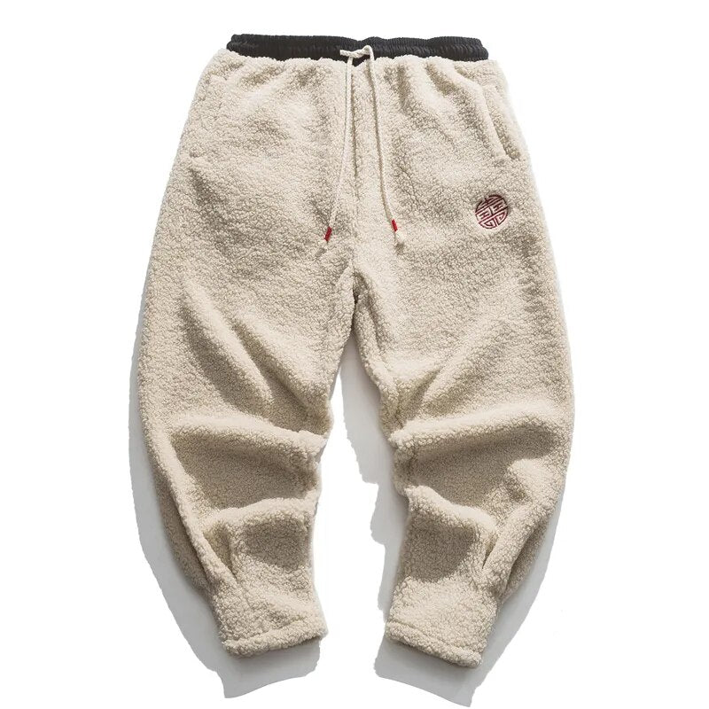 Garry - Pantalones de chándal de forro polar para hombre
