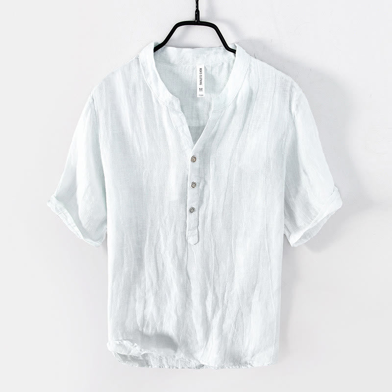 Noah - Camisa de lino para hombre ligera y elegante