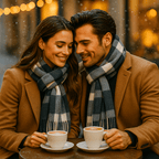 Bufanda para hombre de mezcla cálida y clásica - Emeric