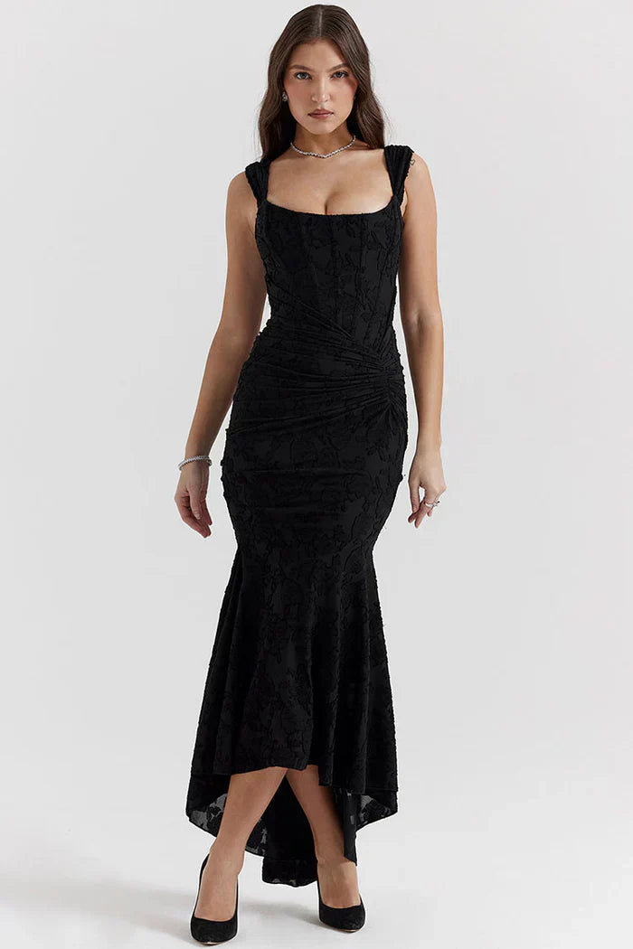 Celeste Fishtail - Maxivestido