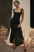 Celeste Fishtail - Maxivestido