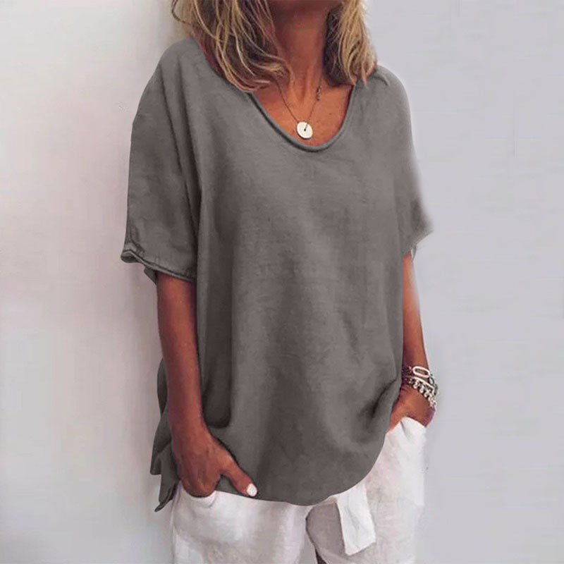 Blusa elegante para una belleza natural