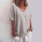 Blusa elegante para una belleza natural