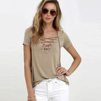 Lory - Elegante camiseta de material suave