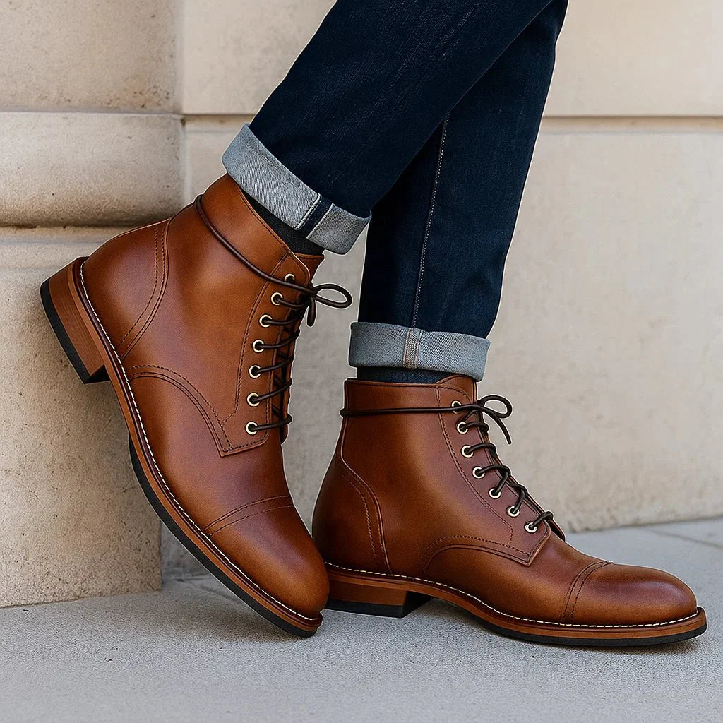 Botas urbanas para hombre material sintético premium - Emerien