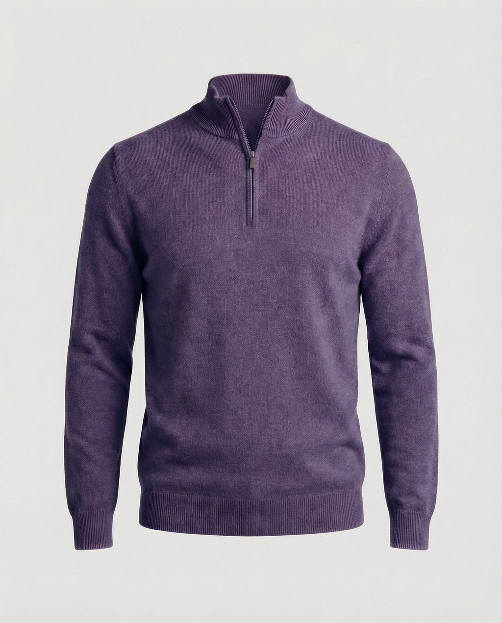 Suéter premium de media cremallera para hombre - Tiago