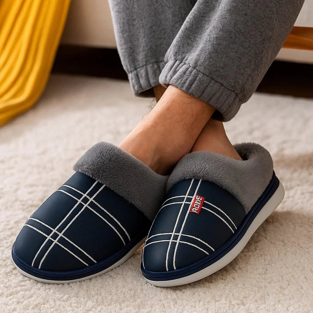 Zapatillas de casa para hombre estilo acogedor - Lorevan