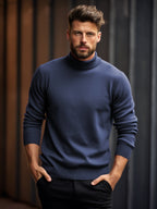 Polo Suéter de Cuello Alto