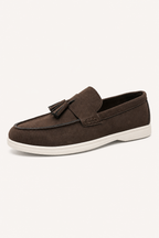 Mocasín casual de hombre con borlas y suela en contraste - Jannik