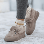 Mocasines para mujer de efecto afelpado - Esmira