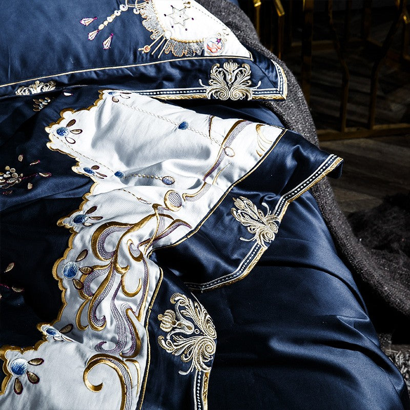Juego de cama de algodón egipcio