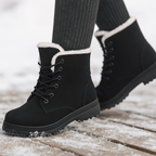Botines para mujer de efecto afelpado - Lirenne