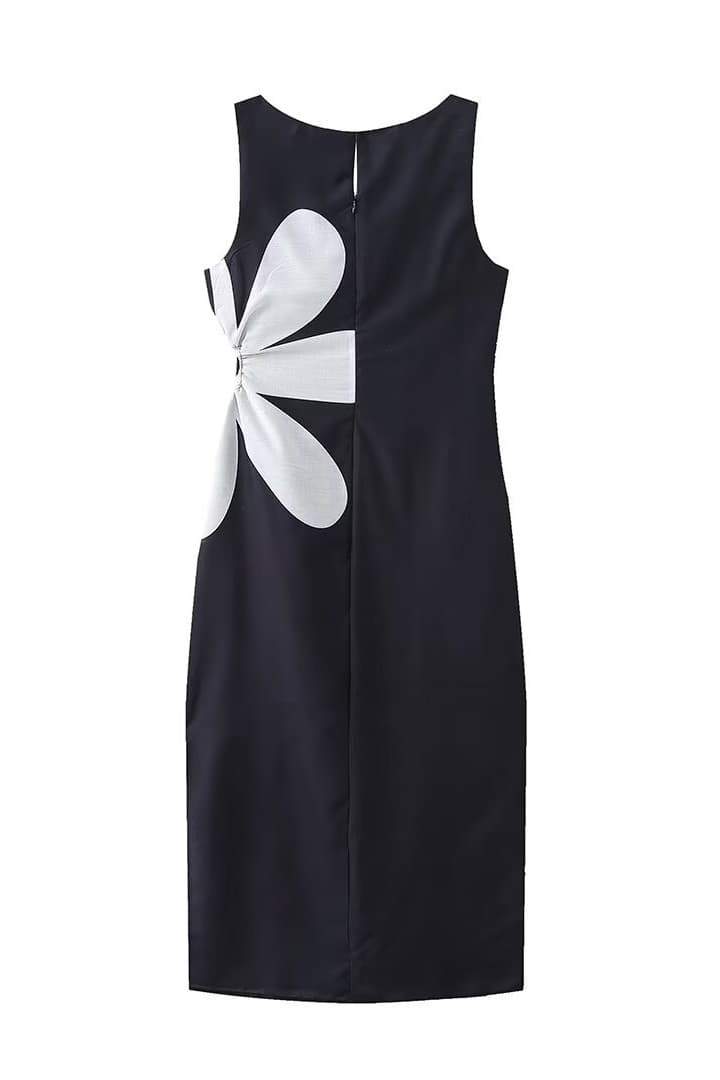 Ophelia - Vestido Midi con Estampado Floral