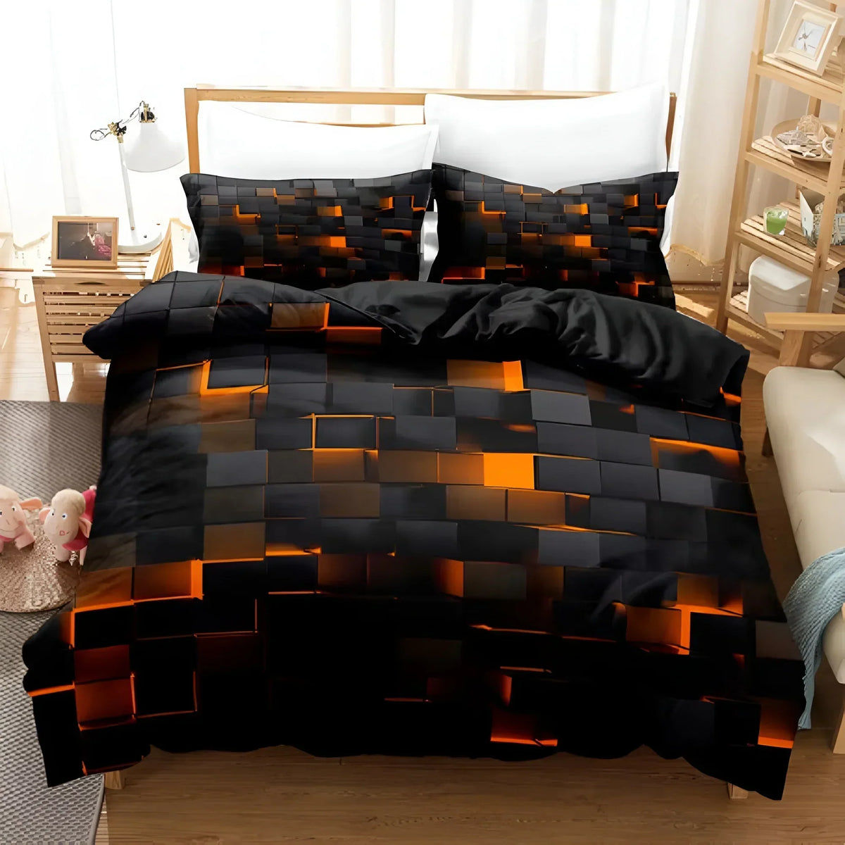 Juego de cama de funda nórdica