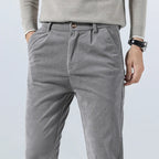 Pantalón de pana hombre pinzas bolsillos laterales - Corvin