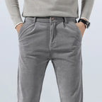 Pantalón de pana hombre pinzas bolsillos laterales - Corvin