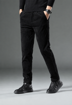 Pantalón de pana hombre pinzas bolsillos laterales - Corvin