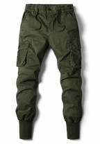 Pantalón jogger cargo hombre multibolsillos con cremallera - Nicolai