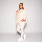 Mery - Poncho de moda con asimetría