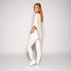 Mery - Poncho de moda con asimetría