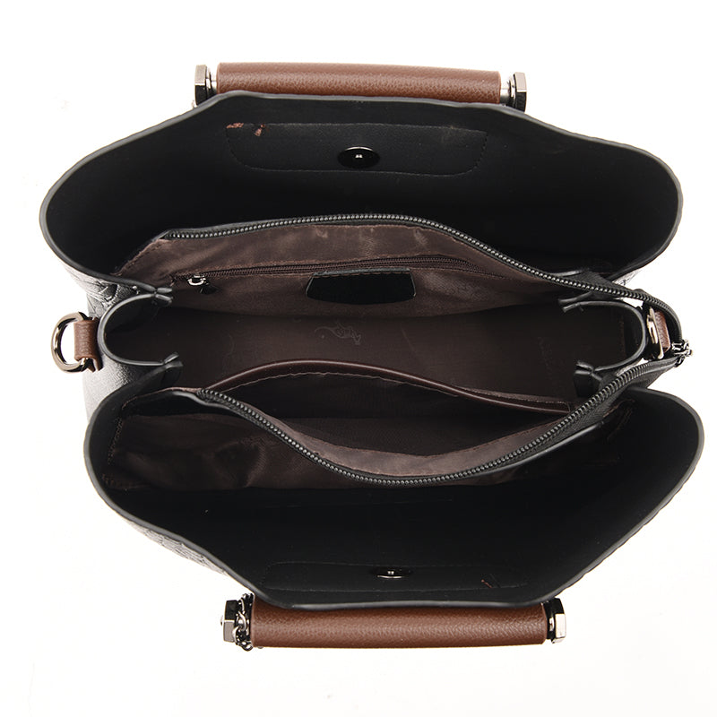 Janveni - Elegante bolso de piel