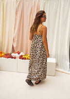 Maxi vestido de leopardo - Bonny