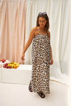Maxi vestido de leopardo - Bonny