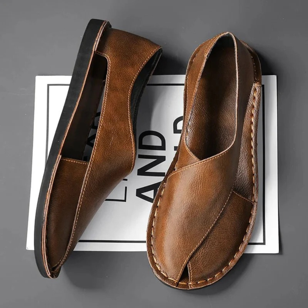 Sandalias hombre cerradas empeine cruzado - Andi
