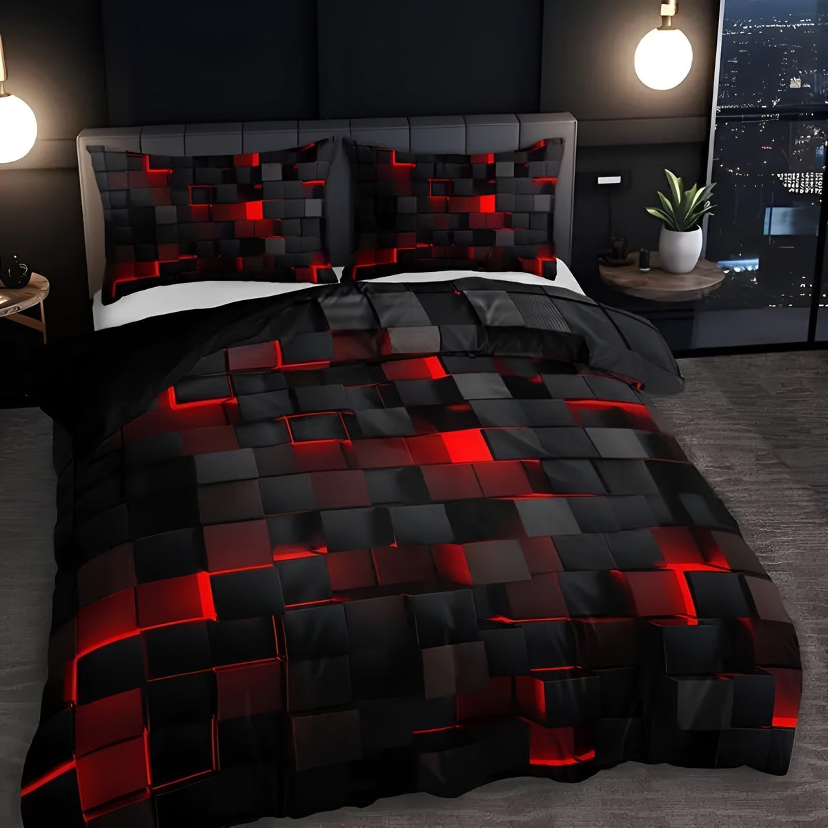 Juego de cama de funda nórdica