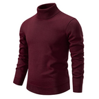 Suéter para hombre cuello alto punto suave - Idris