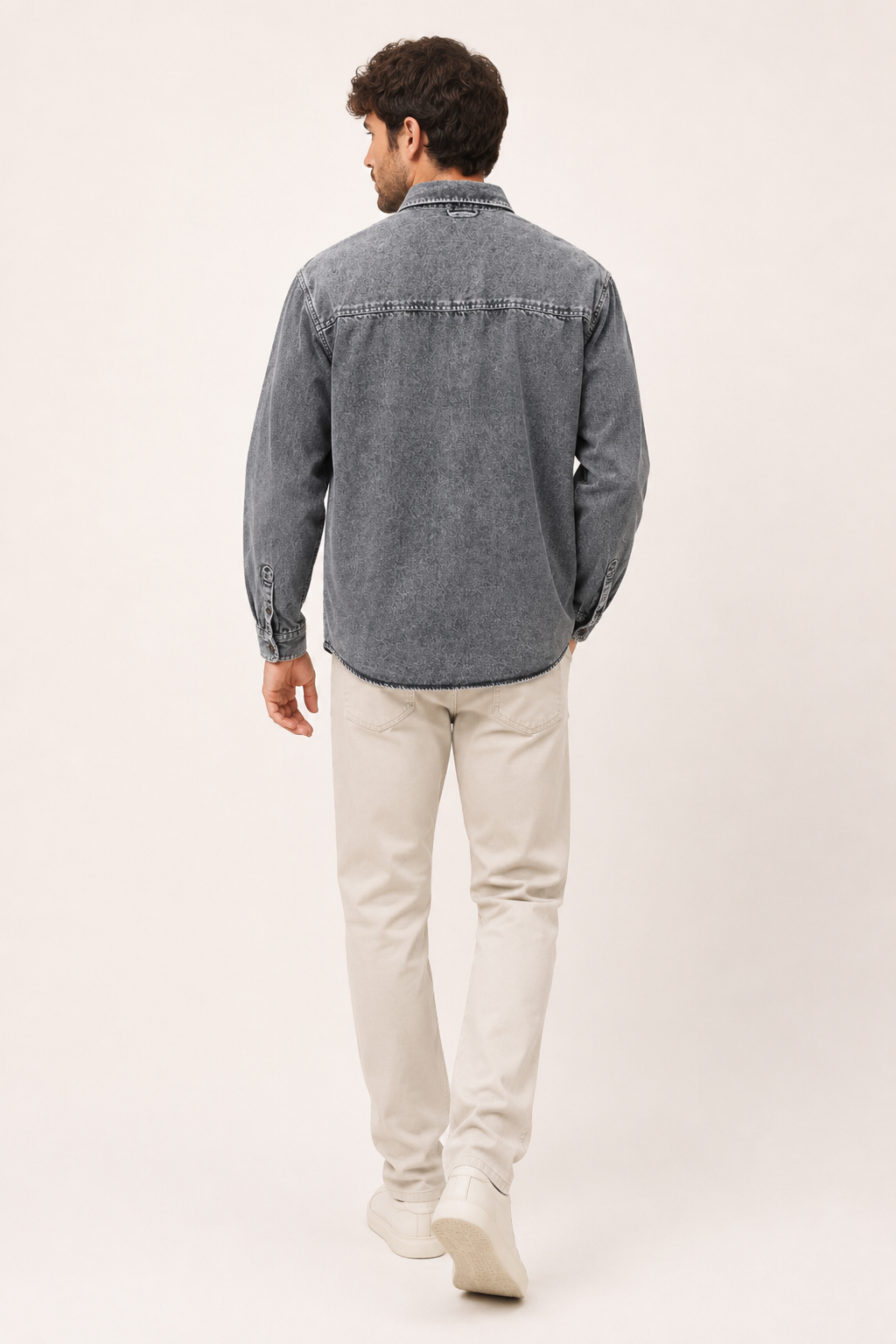 Camisa vaquera vintage para hombre - Paolo