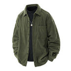 Sobrecamisa pana hombre corte amplio bolsillo pecho - Mads