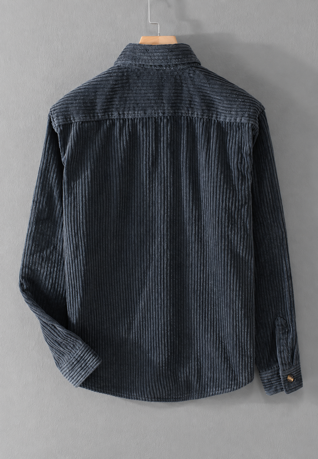 Sobrecamisa pana hombre corte relajado bolsillo pecho - Gaspard