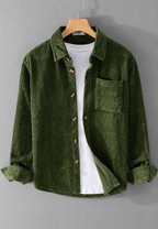 Sobrecamisa pana hombre corte relajado bolsillo pecho - Gaspard