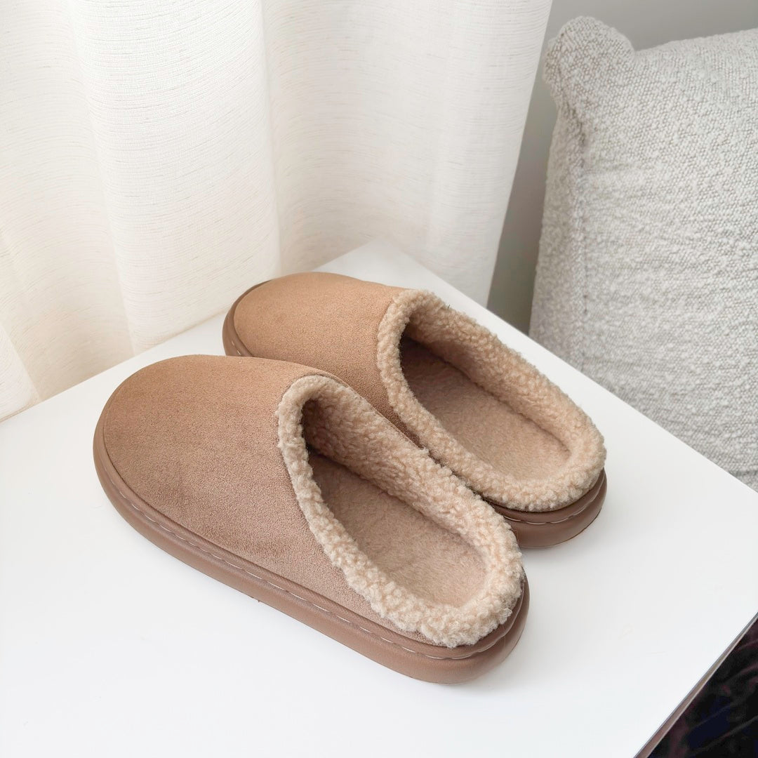 Zapatillas de tejido para mujer interior afelpado - Yrsa