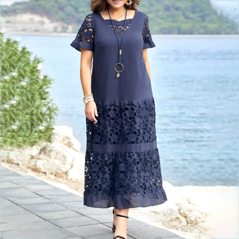 Sarah - Vestido floral con encaje