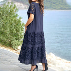 Sarah - Vestido floral con encaje
