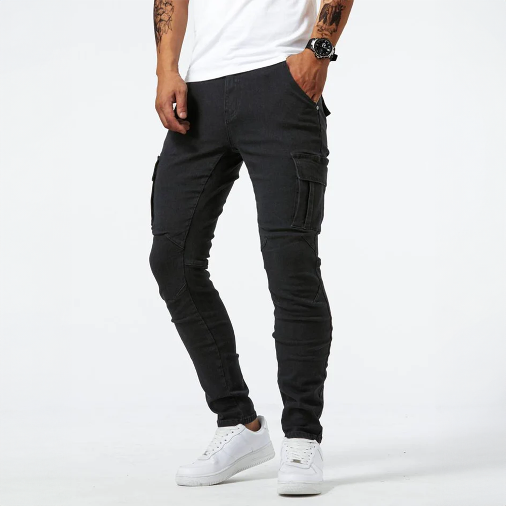 Quintin - Elegantes vaqueros cargo de verano para hombre